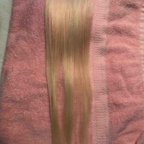 COPY - 9 piece Luxy Ash Blonde Clip in Hair Extensions main image 5